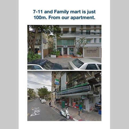 P2 Silom Large 2Beds Full Kitchen Wifi 4-6Pax Apartment Bangkok Bagian luar foto