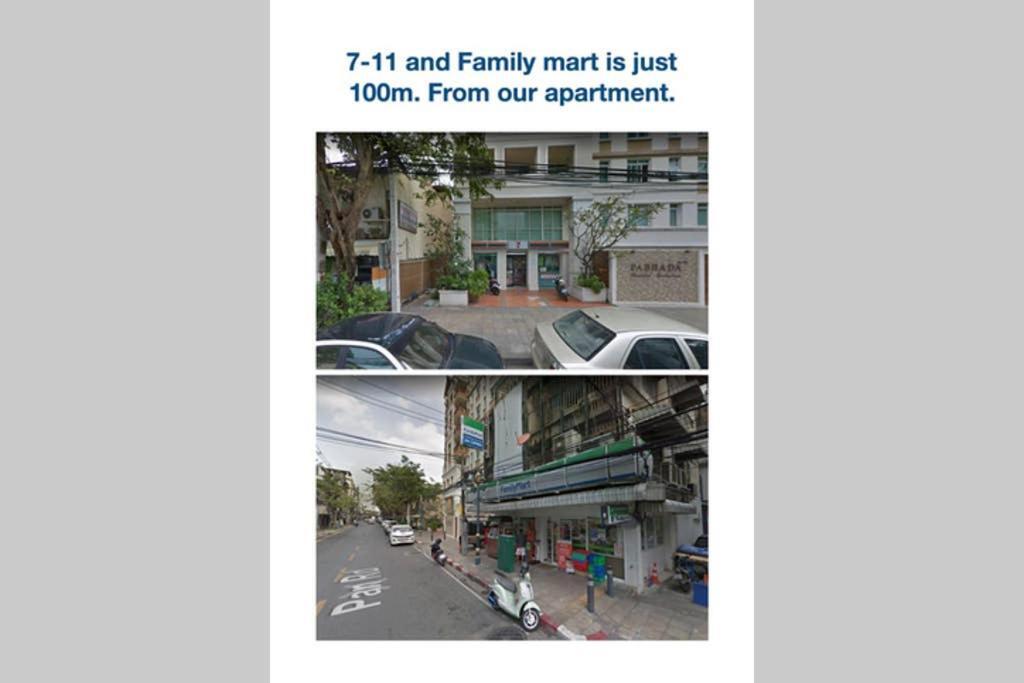 P2 Silom Large 2Beds Full Kitchen Wifi 4-6Pax Apartment Bangkok Bagian luar foto
